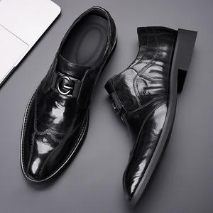 Chaussures Oxford formelles pour hommes britanniques, en cuir imperméable, pour les déplacements professionnels, nouveauté 2025 - Product Image 2