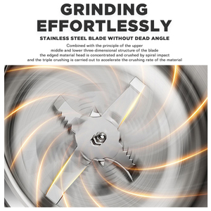 Dreepor Automatische Edelstahl-Kaffeemühle für Kaffeebohnen Gewürze Getreide Elektrische Mahl maschine für die Küche zu Hause - Product Image 4