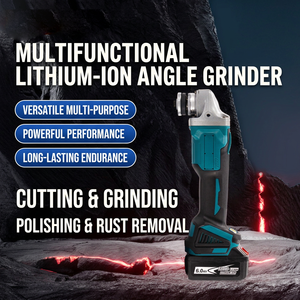 <b>multifunctional</b> brushless lithium-ion angle grinder, high-power electric cutting lithium-ion polishing machine - Product Image 2