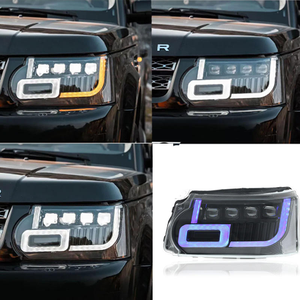 AURON 12V 36W 6000LM 6000K New Front Head Lamp for Land Rover Range Rover 2010-2013 Retrofit/Upgrade Light OE - Product Image 2