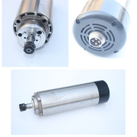 JGF-F65A-0.8kw de 65mm de diamètre 0.8KW ER11 Broches de fraisage CNC à refroidissement par air