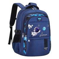 Nouveau sac à dos d'astronaute pour les élèves du primaire, grande capacité, léger, en microfibre, en cuir synthétique, pour la classe