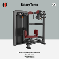 Machine de musculation professionnelle personnalisée en acier, à rotation, à charge par poulie, certifiée CE, vente en gros