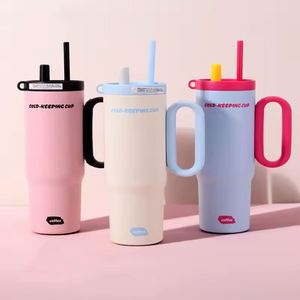 Nouvelle Arrivée Personnalisable : Tasse Isotherme Double Paroi Gravée au Laser avec Infuseur à Thé – Design Mignon et Isolation Thermique - Product Image 1