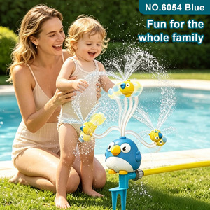 LEZA BABY Arroseur Rotatif de Jardin pour Enfants, Motif Oiseau de Dessin Animé, avec Piquet de Fixation au Sol – Nouvelle Collection à Succès - Product Image 4