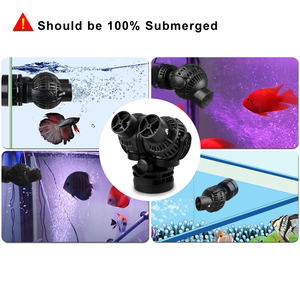 Bomba de Água de Aquário Plástica Quadrada FREESEA com Dupla Saída 5L Ecológica - Product Image 4