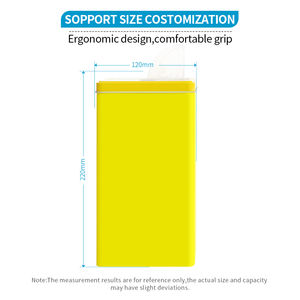 Contenedor Cuadrado de Hojalata al por Mayor, Grado Alimenticio, para Café, Azúcar, <span class=keywords><strong>Yerba</strong></span> <span class=keywords><strong>Mate</strong></span>, con Boquilla, para Almacenamiento de Alimentos y Yerbero - Product Image 3