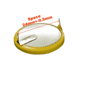 Batterie <span class=keywords><strong>cr2430</strong></span> <span class=keywords><strong>cr2430</strong></span> cr249 3v avec broches/onglets à souder pour PCB - Product Image 5
