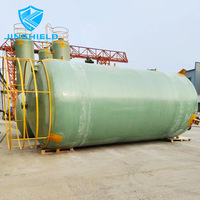 Réservoir de stockage FRP grande capacité, conteneur anti-corrosion, pour usine de dessalement, tampon de sel marin et stockage d'eau côtière