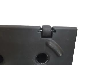 25KG 43x43cm Concrete Umbrella Base With Wheels, Plastic Cover Cement <strong>Weight</strong> Stand <strong>for</strong> Outdoor Patio Market <strong>Parasol</strong> - Product Image 3