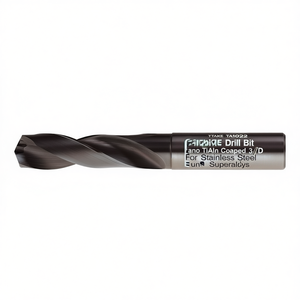 Foret en carbure Ttake TA1022, revêtement Nano TiAlN, 3xD, pour acier inoxydable et superalliages - Product Image 2