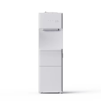Distributeur d'eau automatique avec machine à glaçons, eau chaude et froide, type sur pied pour bureau et hôtel