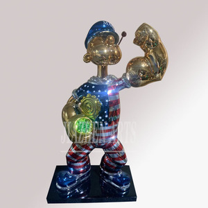 Statuetta in Resina di Pinocchio, Modello Animale Astratto, Decorazione per Interni ed Esterni, Regalo Aziendale, Arte Anime per Natale e Halloween - Product Image 1