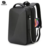 FENRUIEN 15.6 인치 노트북 배낭 도난 방지 방수 학교 여행 배낭 남자 USB 충전 비즈니스 가방 디자이너 배낭