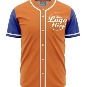 Men's Sportswear Short Sleeve Baseball Shirt T-shirt Custom Logo Loose Fit Breathable Quick Dry Spandex/Polyester Plus Size - Product Image 6