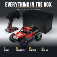 BG1513-A 1:12 Desert Off Road Eagle High Speed RC Buggy 2.4GHz Kontrol Proporsional Penuh 4WD Suspensi Independen Motor 390 3