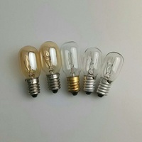 T16 T18 T20 T22 T25 ST26 C7 220V 240V 110V 120V 7W 10W 15W 20W E12 E14 E17 B15 ampoule à incandescence transparente pour lampe à sel de réfrigérateur