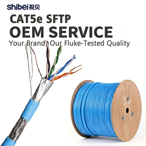 Cable Ethernet Shibei Cat5e <span class=keywords><strong>UTP</strong></span> de 305m (1000 pies) a Precio de Fábrica, Cable de Red LAN de Cobre Puro, OEM - Product Image 3