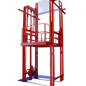 Yüksek kalite toptan fabrika doğrudan büyük kaldırma 1000kg kaldırma cep açık yük asansörü basit hidrolik kargo asansörü asansör - Product Image 1