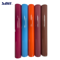 Vente en gros de bouffée 3D personnalisée impression de logo DTF autocollant à repasser pour vêtements film PU/HTV durable et flexible transfert de chaleur