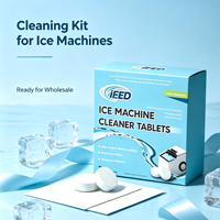 Solution de protection complète et de nettoyage en profondeur pour machine à glaçons, utilisable toute l'année, comprimé détartrant pour machine à glaçons