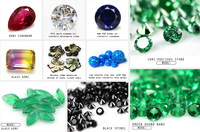 Vente en gros usine de sphères de corindon synthétique brillant non percé, de 3 à 15 mm, en forme de boule de rubis rouge