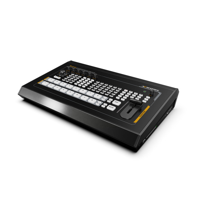 AVMATRIX SHARK S8X Professional 8-Channel SDI 4K HDMI Video Switcher with Multi-View, Live Streaming, Recording & PTZ Control