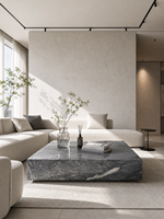 Dalles de marbre gris-blanc polies modernes et écologiques sur mesure pour cuisines, villas, escaliers intérieurs, hôtels et tables basses