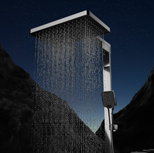 Ensemble de <span class=keywords><strong>douche</strong></span> intelligent haut de gamme NES-KK61 avec lumières d'ambiance plein <span class=keywords><strong>ciel</strong></span> grandes clés de plate-forme de stockage en laiton nouvelle conception de <span class=keywords><strong>ciel</strong></span> nocturne - Product Image 6