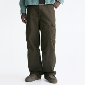 Nuovo Design <span class=keywords><strong>Pantaloni</strong></span> Cargo da <span class=keywords><strong>Uomo</strong></span> in Cotone, Vestibilità Comoda, Gamba Dritta WX732371 HHJ - Product Image 5