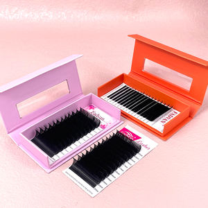 Wholesale Siberian Faux <strong>Mink</strong> Individual <strong>Eyelash</strong> <strong>Extension</strong> Private Label Velvet Cashmere Classic Lash Tray Volume Lash <strong>Extensions</strong> - Product Image 4
