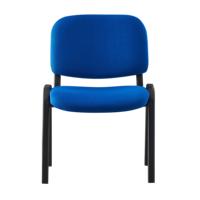 Haute Qualité Tissu Métal Cadre Profil Bureau Visiteurs Chaises Sans Roues Reporter Chaise Tube Épaisseur1.1mm 1.2mm 1.5mm