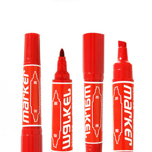 Waterproof & Smear Proof Custom Quick Drying Classic Colors Dual Tip <b>Permanent</b> <b>Markers</b> - Product Image 1