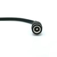 Câble d'alimentation adaptateur DC 5521 5.5x2.1 1 femelle vers 16 mâles avec blindage tressé et gaine en PVC, 2 broches 2.5mm, usage multifonction