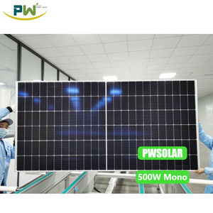 Hjt bipv HBC โมโน24V 48V เซลล์132ครึ่งเซลล์500W โมดูลแสงอาทิตย์ PW500Wp-132M PW500Wp-132M บ้านแสงอาทิตย์ - Product Image 3