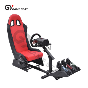 Siège de simulateur de course pliable GY023, cockpit de jeu pour Logitech G29 G920 <span class=keywords><strong>Thrustmaster</strong></span> T3PA PC PS <span class=keywords><strong>Xbox</strong></span> - Product Image 6