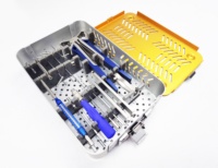 Instruments chirurgicaux vétérinaires spéciaux pour petits animaux pour la chirurgie des fractures, kit médical réutilisable en acier inoxydable, comprenant