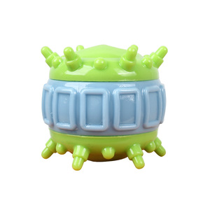 Jouet à mâcher pour chien, boule distributrice de nourriture, taille moyenne, nettoyage des dents, soulagement de l'ennui pour les chiots - Product Image 3