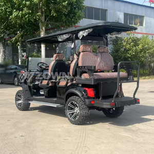 2026 Premium Electric Golf Cart 4 Seats <b>72V</b> Lithium <b>Battery</b> Full Safety Equipment Comfortable Driving Golf Cart for Sale - Product Image 2