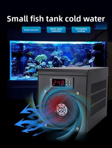 JSD小型モダン水槽用チラー 自動温度保護機能付き 恒温 淡水/海水魚水槽ボックス - Product Image 4