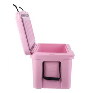 Glacière portable rotomoulée 45QT <span class=keywords><strong>en</strong></span> PE avec logo personnalisé, moderne, à isolation thermique solaire, pour aliments et boissons, avec panneau <span class=keywords><strong>de</strong></span> glace à motif <span class=keywords><strong>de</strong></span> dessin animé, pour vin et canettes - Product Image 2