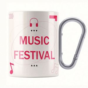 Custom Stainless Steel <b>Camping</b> Carabiner Mug Promotional Drinkware for Coffee Drinking <b>Cup</b> - Product Image 5