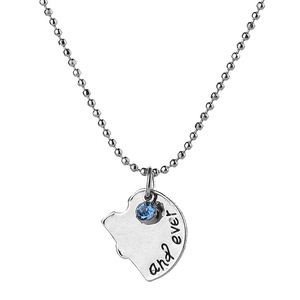 <span class=keywords><strong>Collier</strong></span> en cristal suspendu, chaîne <span class=keywords><strong>d</strong></span>'<span class=keywords><strong>amitié</strong></span>, 4 pendentif, Patchwork, rehausse la lune, pour amour éternel - Product Image 5