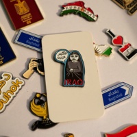 Pin Metálico Esmaltado Moderno y Elegante para Teléfono con Diseño de Cultura Regional y Mapa Nacional para Decoración de Fundas de Teléfono
