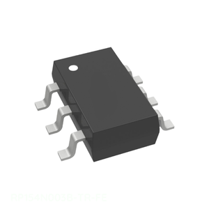 ชิ้นส่วนอิเล็กทรอนิกส์การจัดการพลังงาน SOT 23 6 RP154N003B-TR-FE (PMIC) authorized ตัวแทนจำหน่าย IC REG LIN 1.5V/2.8V SOT23 300MA - Product Image 1