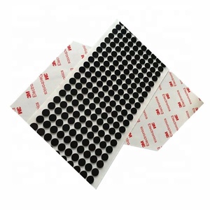 Bumpon bảo vệ sản phẩm dính rõ ràng dots đệm miếng đệm không trượt chân cao su - Product Image 2