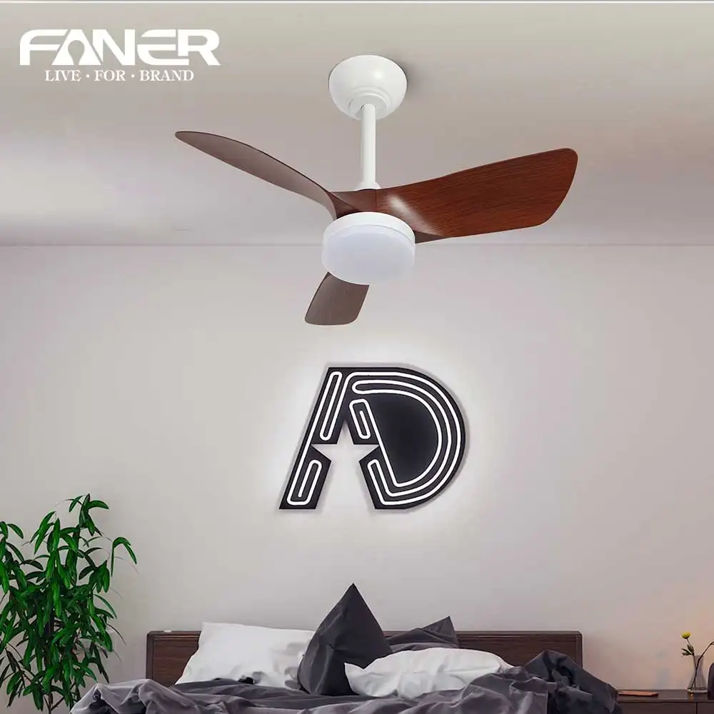 Ceiling fan with light and remote 22 inch Quiet Ceiling Fan Remote Control 3 Color Temperature for kids room