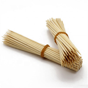 Brochettes de barbecue en bambou, largeur de 2,5 mm à 9 mm, longueur de 11 <span class=keywords><strong>cm</strong></span> à <span class=keywords><strong>50</strong></span> <span class=keywords><strong>cm</strong></span>, brochettes pour kebab, brochettes en bambou - Product Image 1
