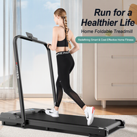 Tapis roulant en plastique Sportconic 1-12 km/h, pliable, électrique, pour usage domestique, silencieux, fonctionnement sous le bureau, inclinaison de 6%, tablette