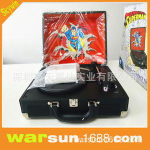 Estuche de herramientas de cuero con logotipo de Superman, caja de almacenamiento portátil para herramientas y equipos - Product Image 2